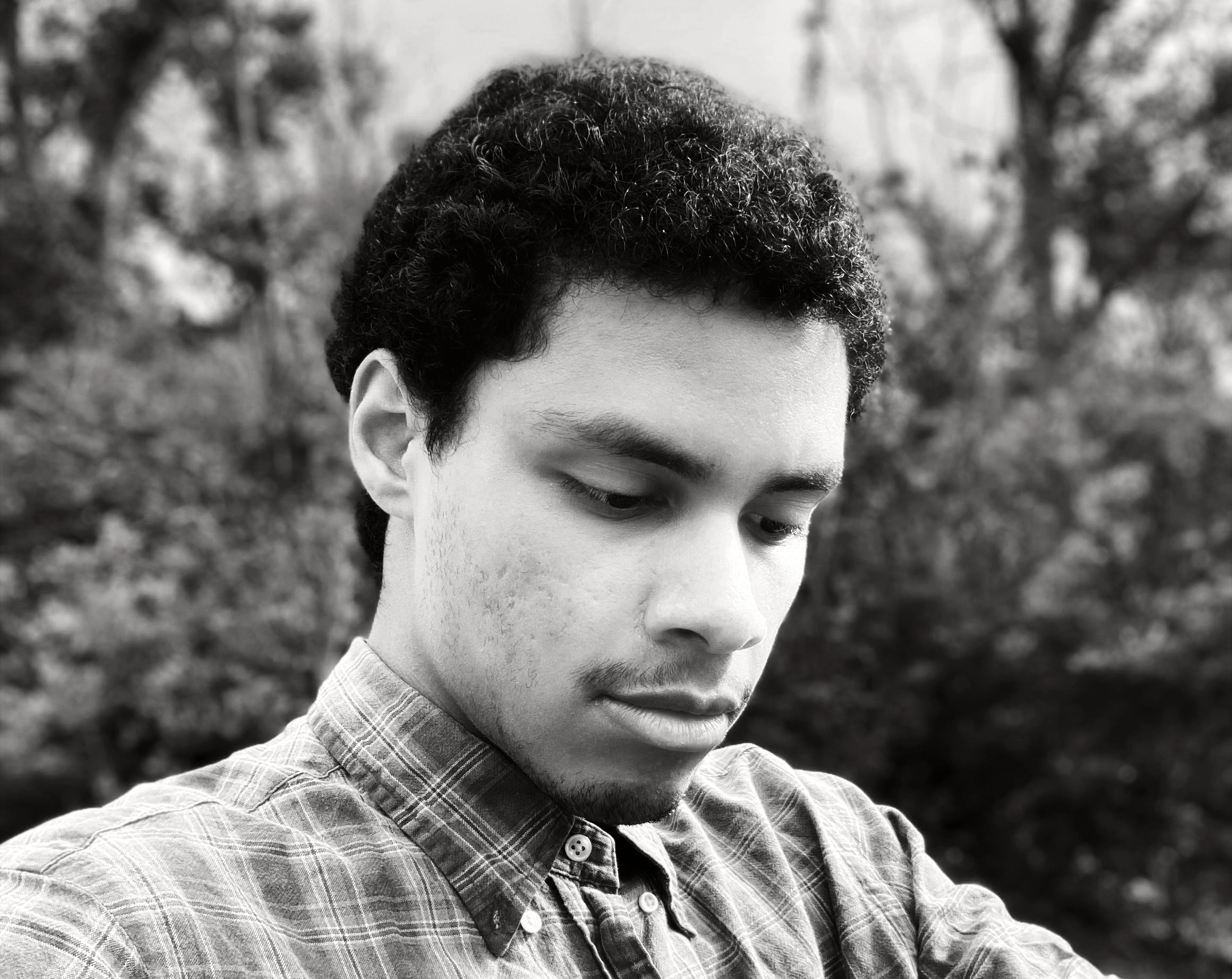 Me on a cloudy, sunny day.